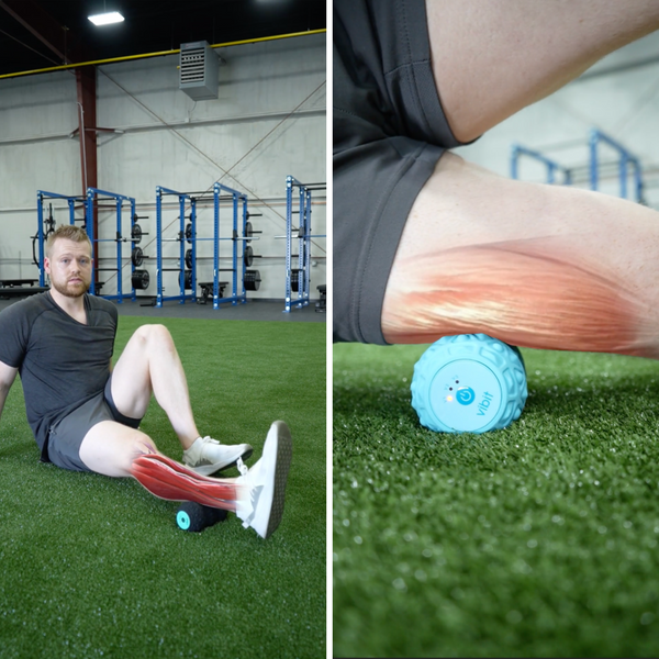 Portable Vibrating Massage Roller  1+1 GRATIS ACTIE!
