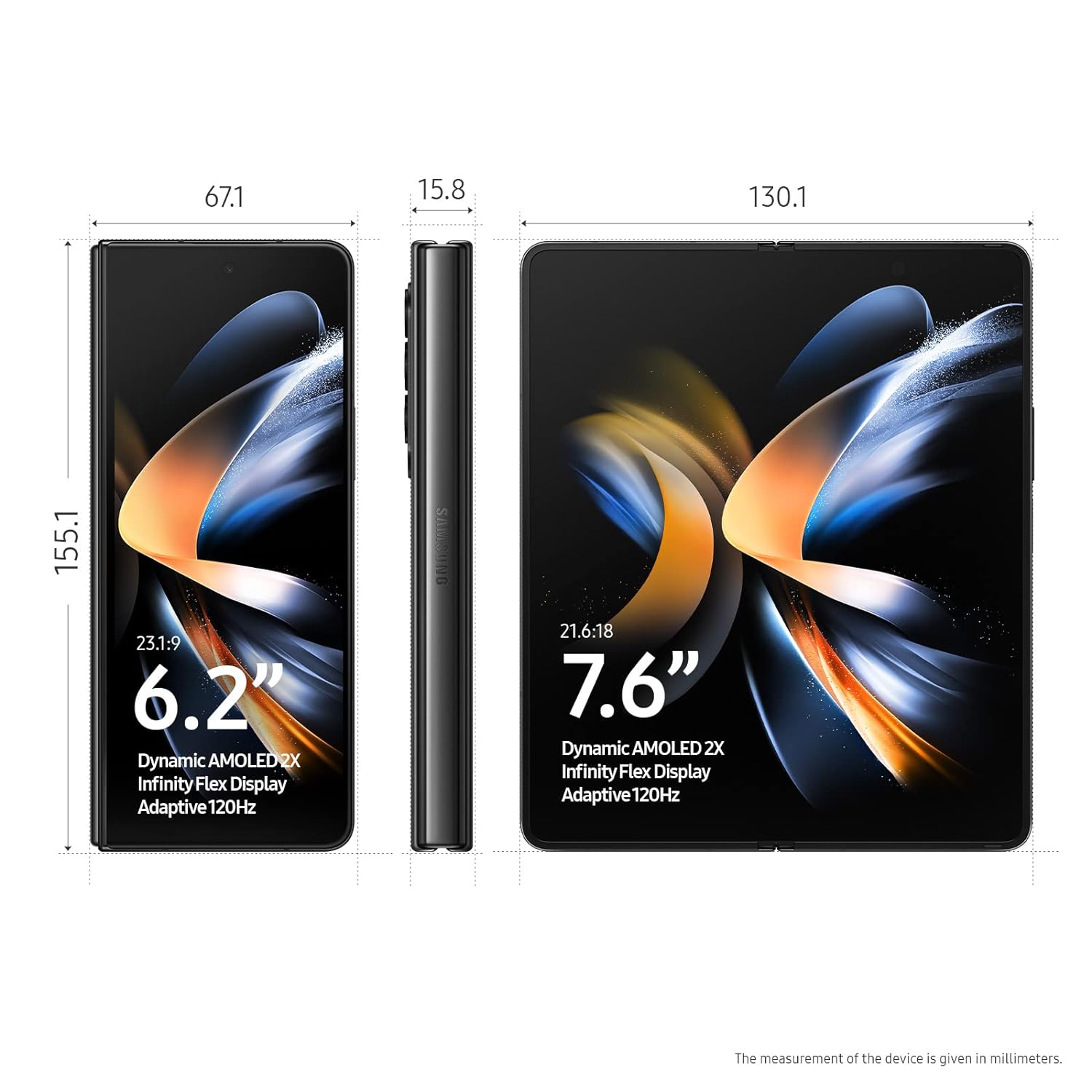 SmartGalaxy Z Fold 5G: Ultieme flexibiliteit in je zak