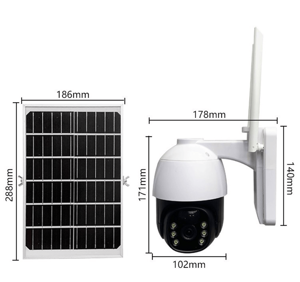 Zonne-Energie Beveiligingscamera™ 1+1 GRATIS ACTIE!